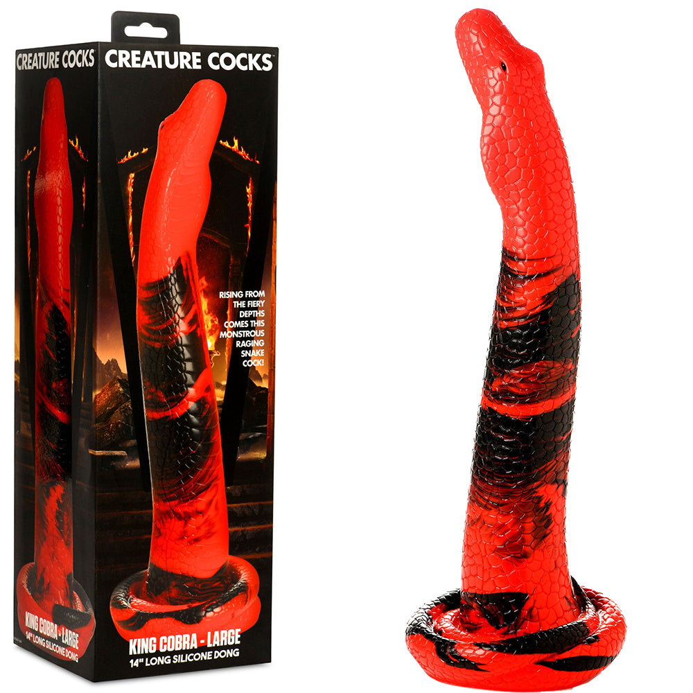 Creature Cocks King Cobra 14" Large Silicone Dong Snake Dildo Anal Sex mojozau Creature Cocks King Cobra 14" Large Silicone Dong Snake Dildo Anal Sex mojozau