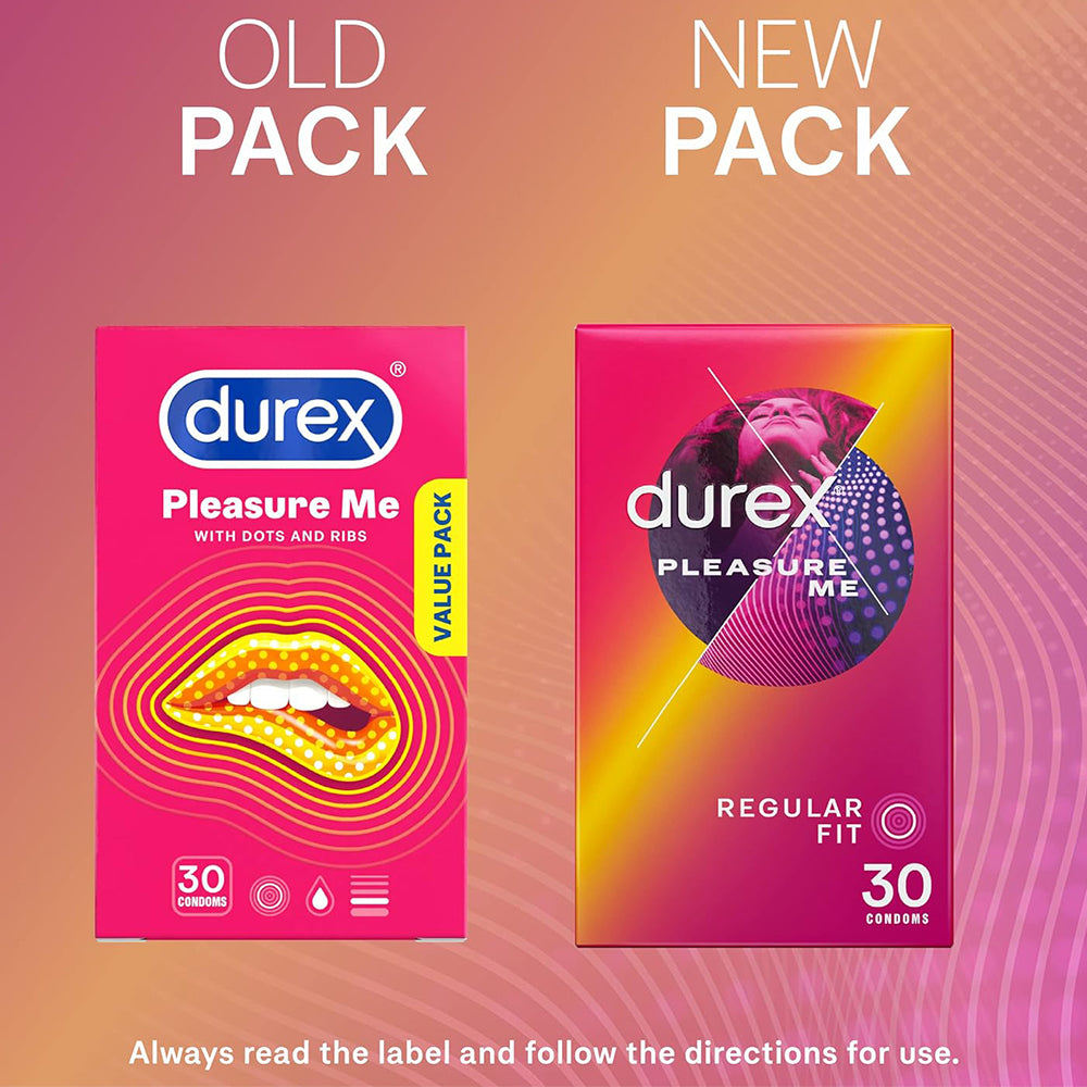 Durex Pleasure Me 30's Male Condoms