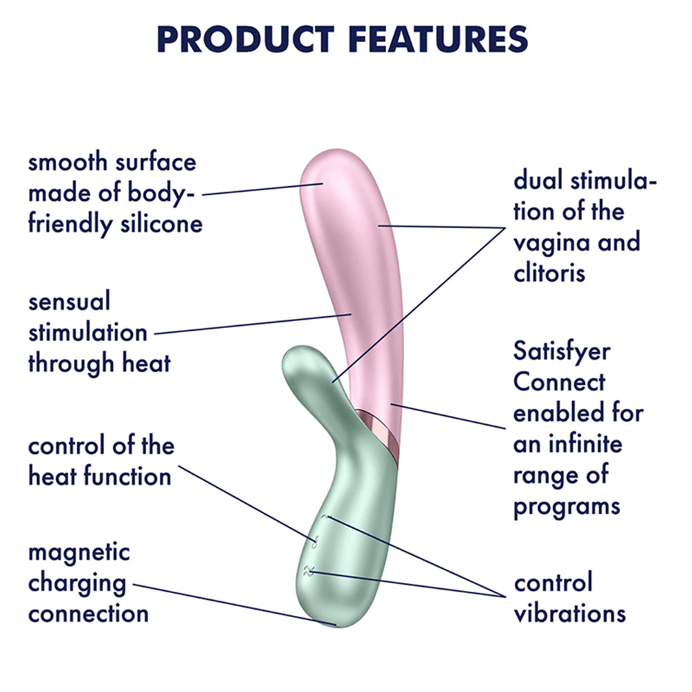 Satisfyer Hot Lover G Spot Rabbit App Vibrator