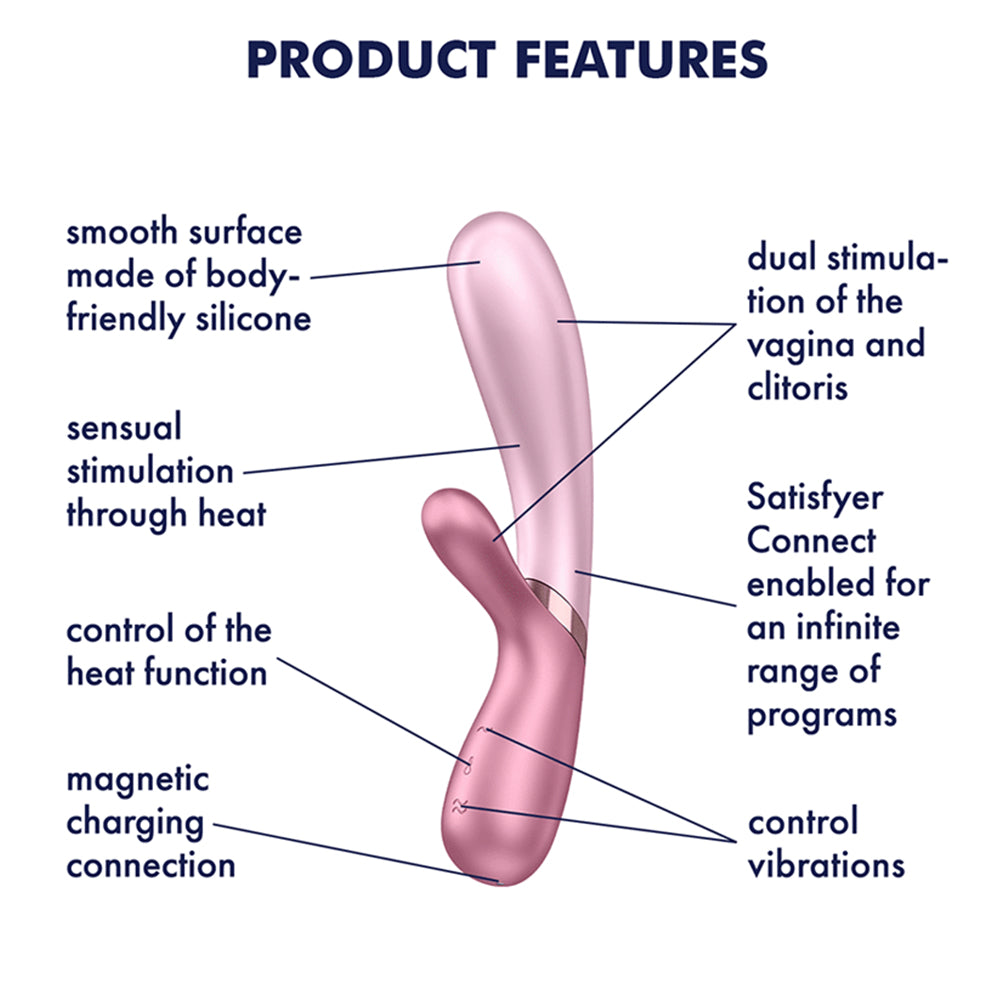 Satisfyer Hot Lover G Spot Rabbit App Vibrator