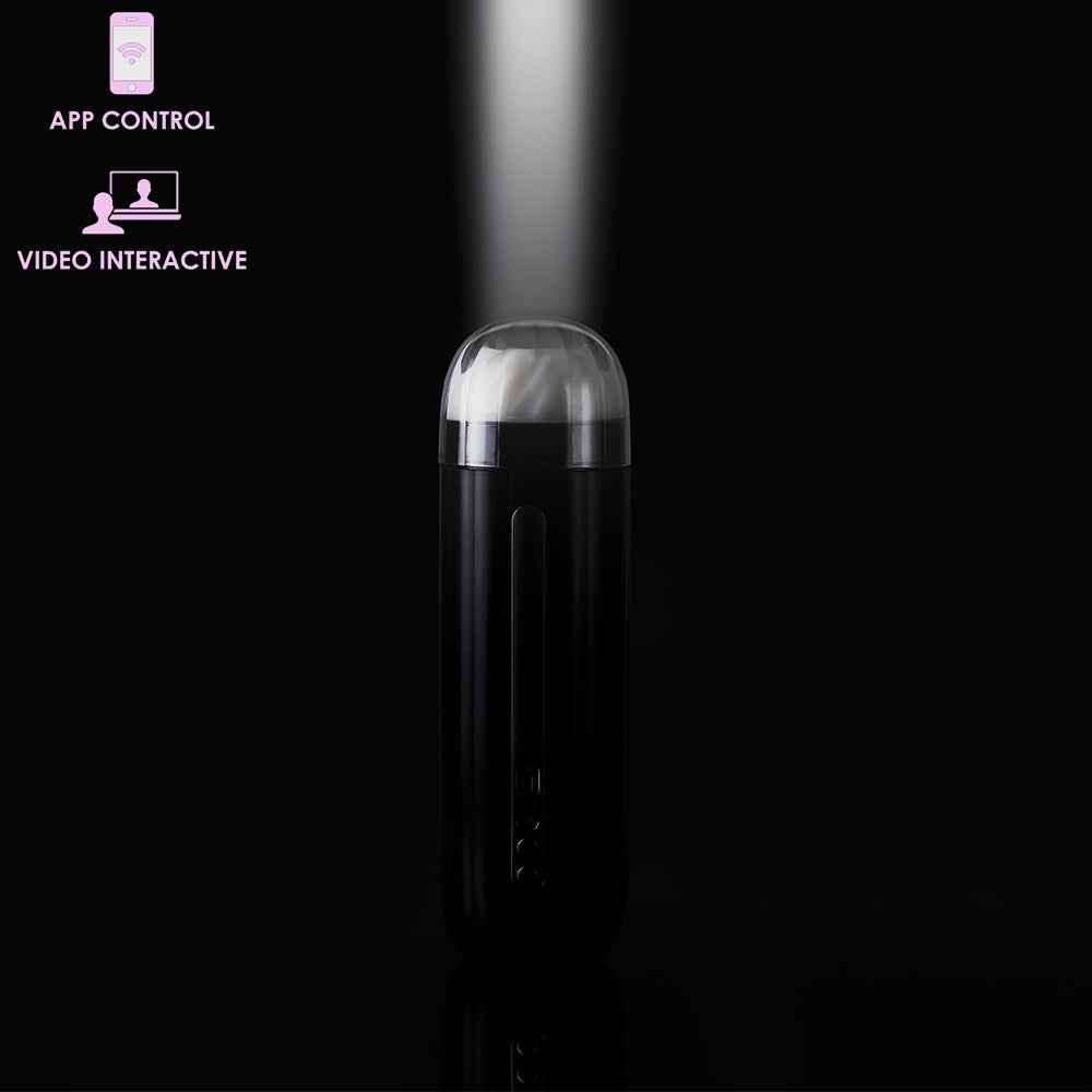 Hannes Neo Interactive VIDEO APP Control Male Masturbator AUTO THROBBING Sex Toy