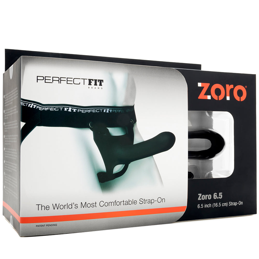 Perfect Fit Zoro 5.5" 6.5" Strap On Dildo Harness Hollow Gender Neutral Sex Toy