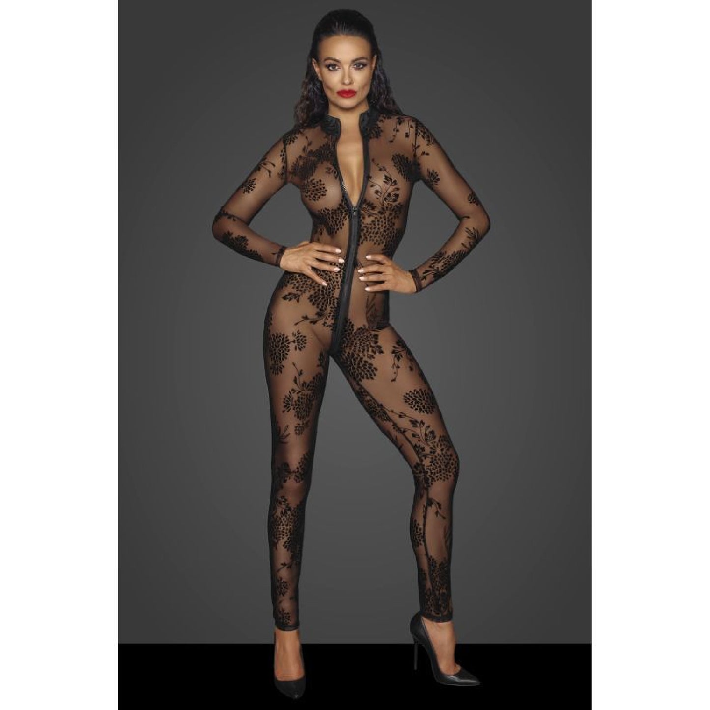 Long Tulle Overall w 3 Way Zipper