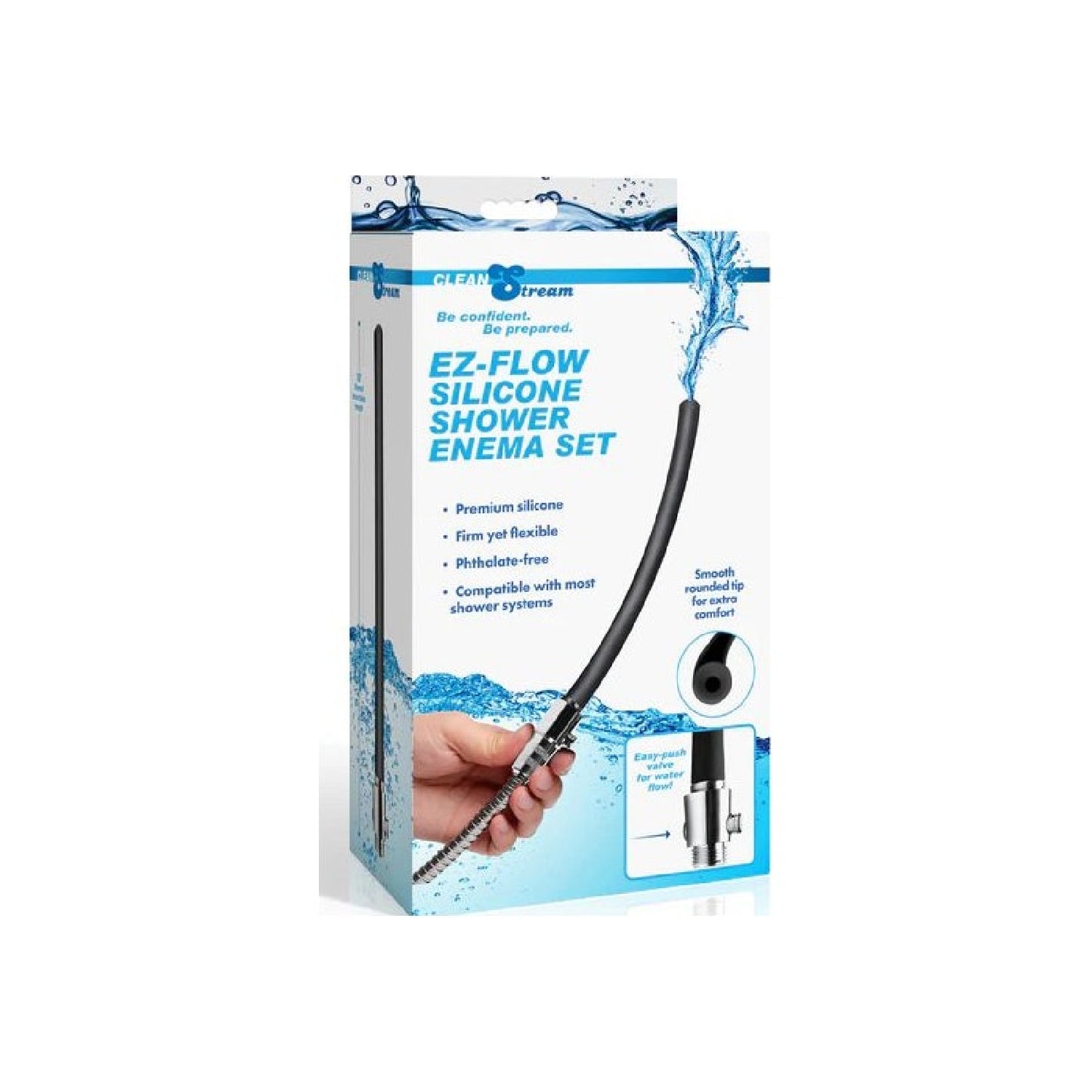EZ-Flow Silicone Shower Enema Set