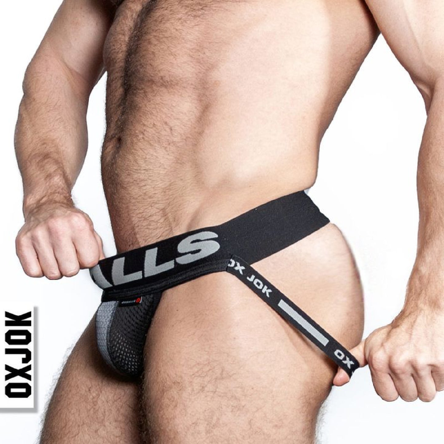 Oxballs Airmesh Swagger Jockstrap Ice White