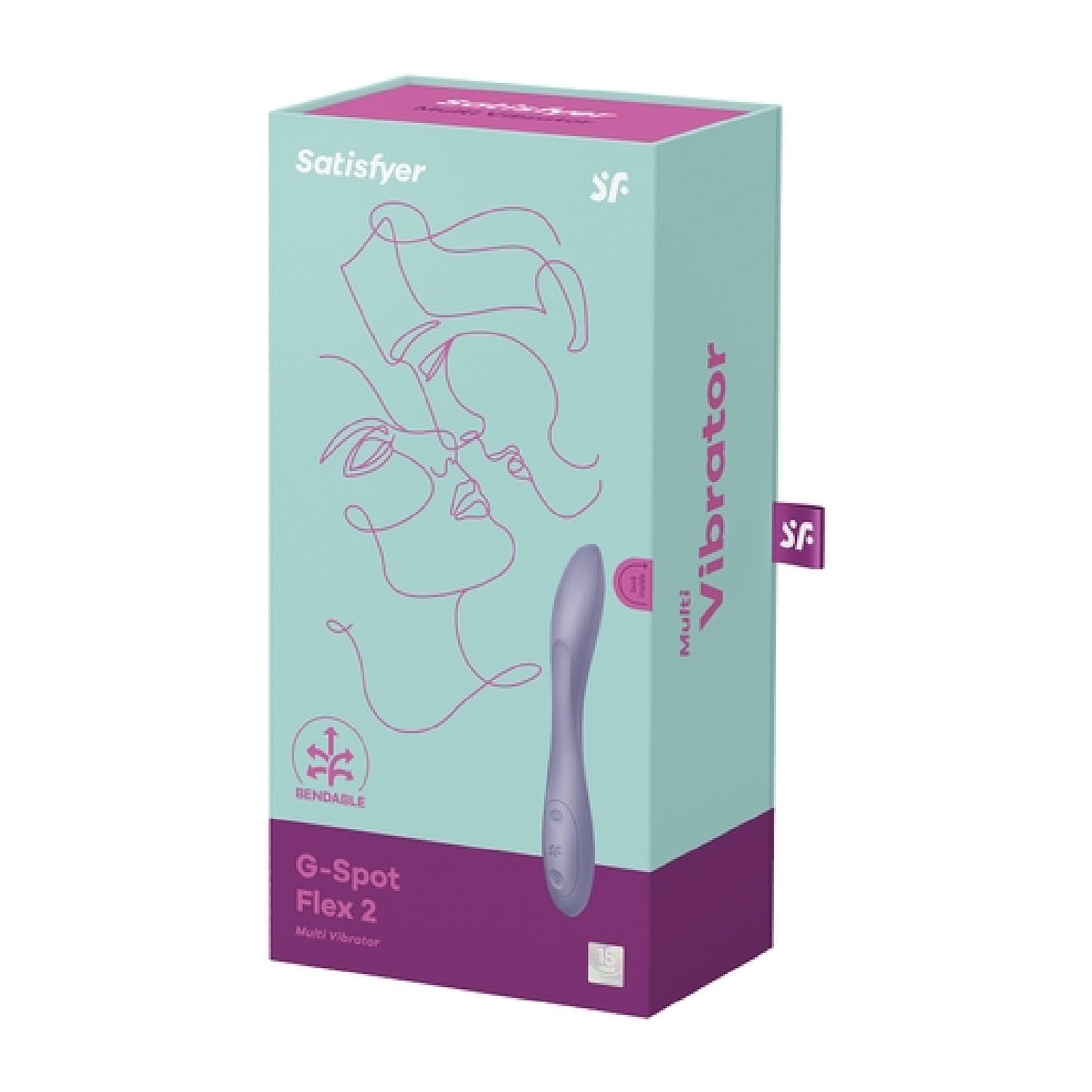 Satisfyer G-Spot Flex 2 - dark violet