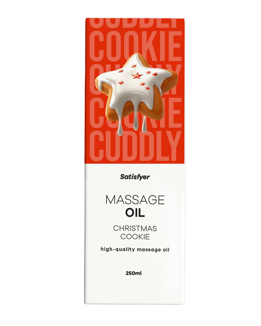 Satisfyer Massage Oil, 250ml Christmas Cookie