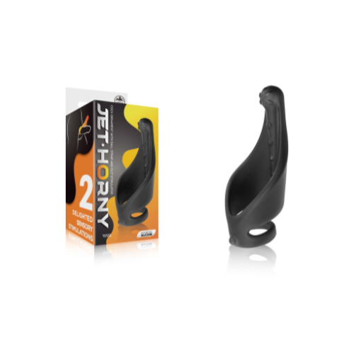 JET HORNY SILICONE COCK CAGE 1