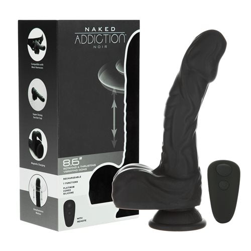Naked Addiction 8.6†THE FREAK NOIR Vibrating, Rotating and Thrusting ...