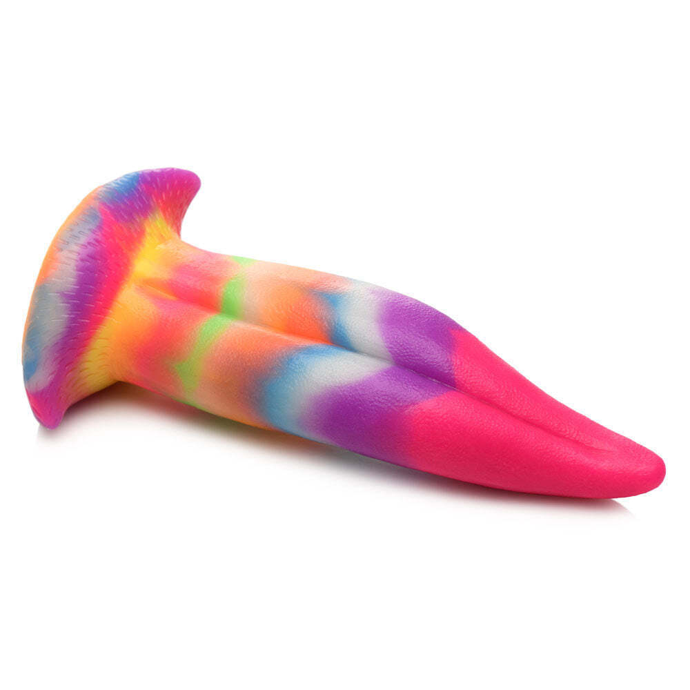 Creature Cocks Unicorn Kiss Silicone Dildo Tongue Anal Glow in the Dark Sex Toy
