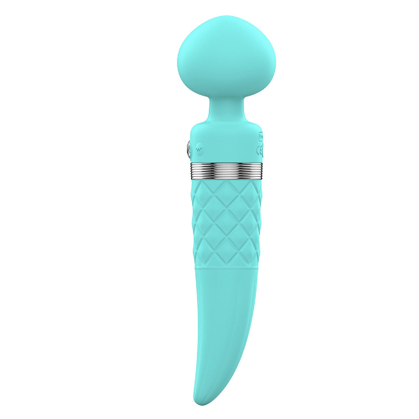Pillow Talk Sultry Double Ended Rotating Shaft Vibrator Clitoral Stimulator Pink