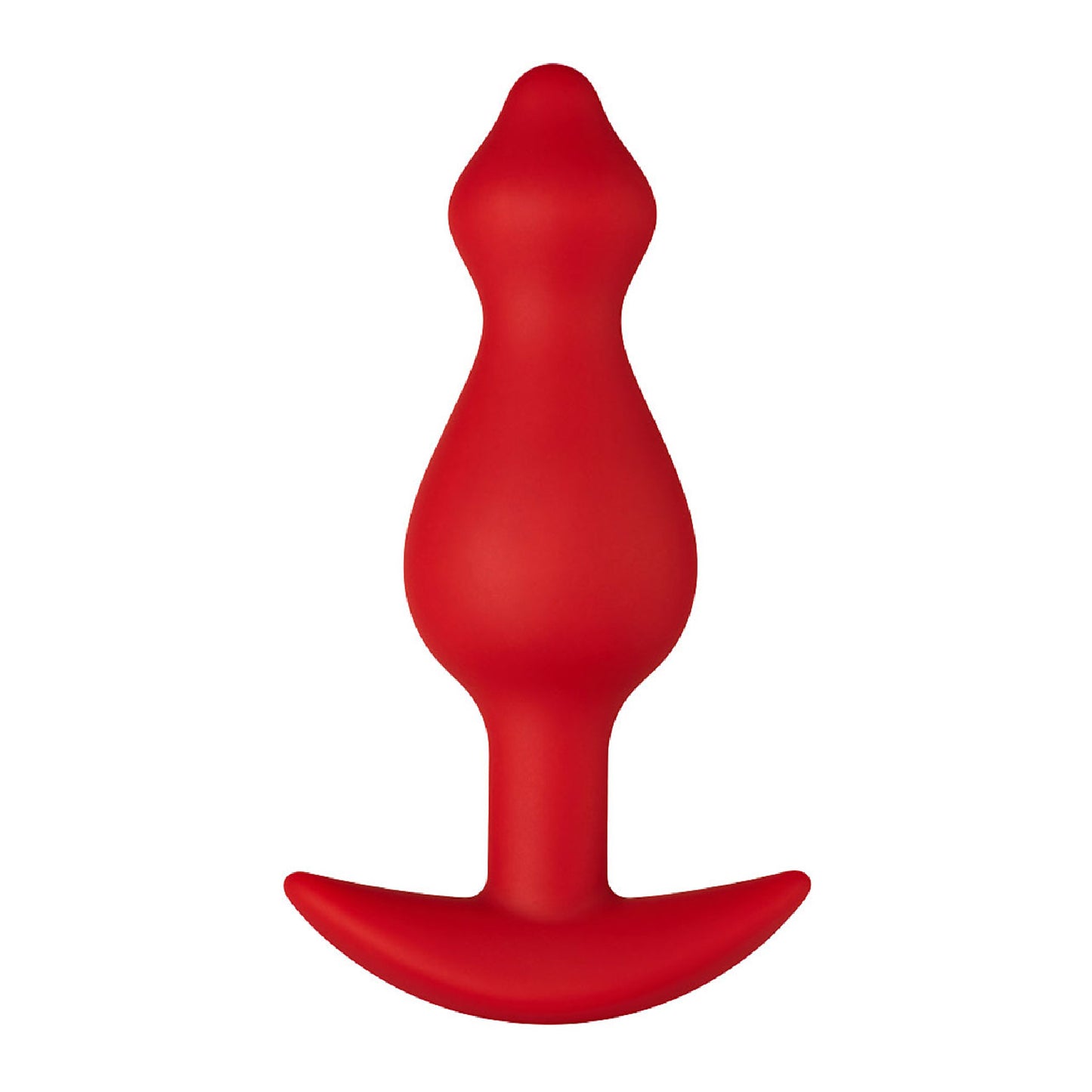 F-78: POINTEE 100% SILICONE PLUG RED L