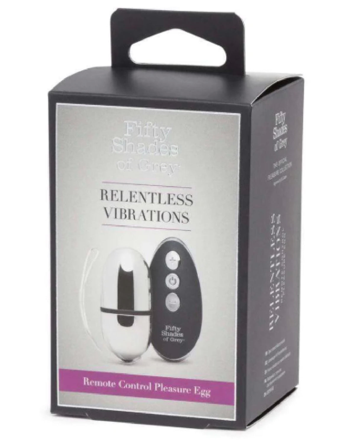 Fifty Shades of Grey Relentless Vibrations Remote Control Pleasure Egg...