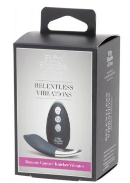 Fifty Shades of Grey Relentless Vibrations Remote Control Panty Vibe B...