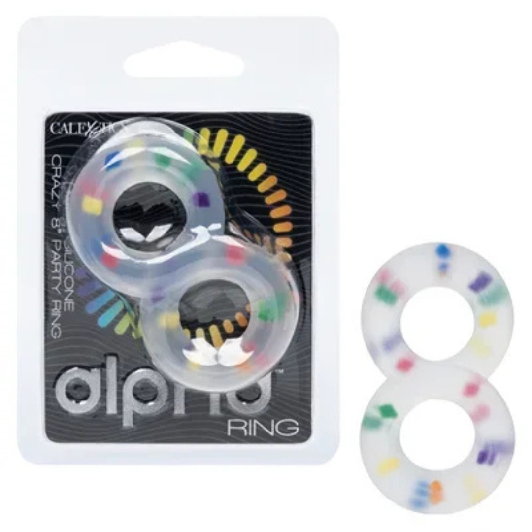Alpha™ Liquid Silicone Crazy 8® Party Ring