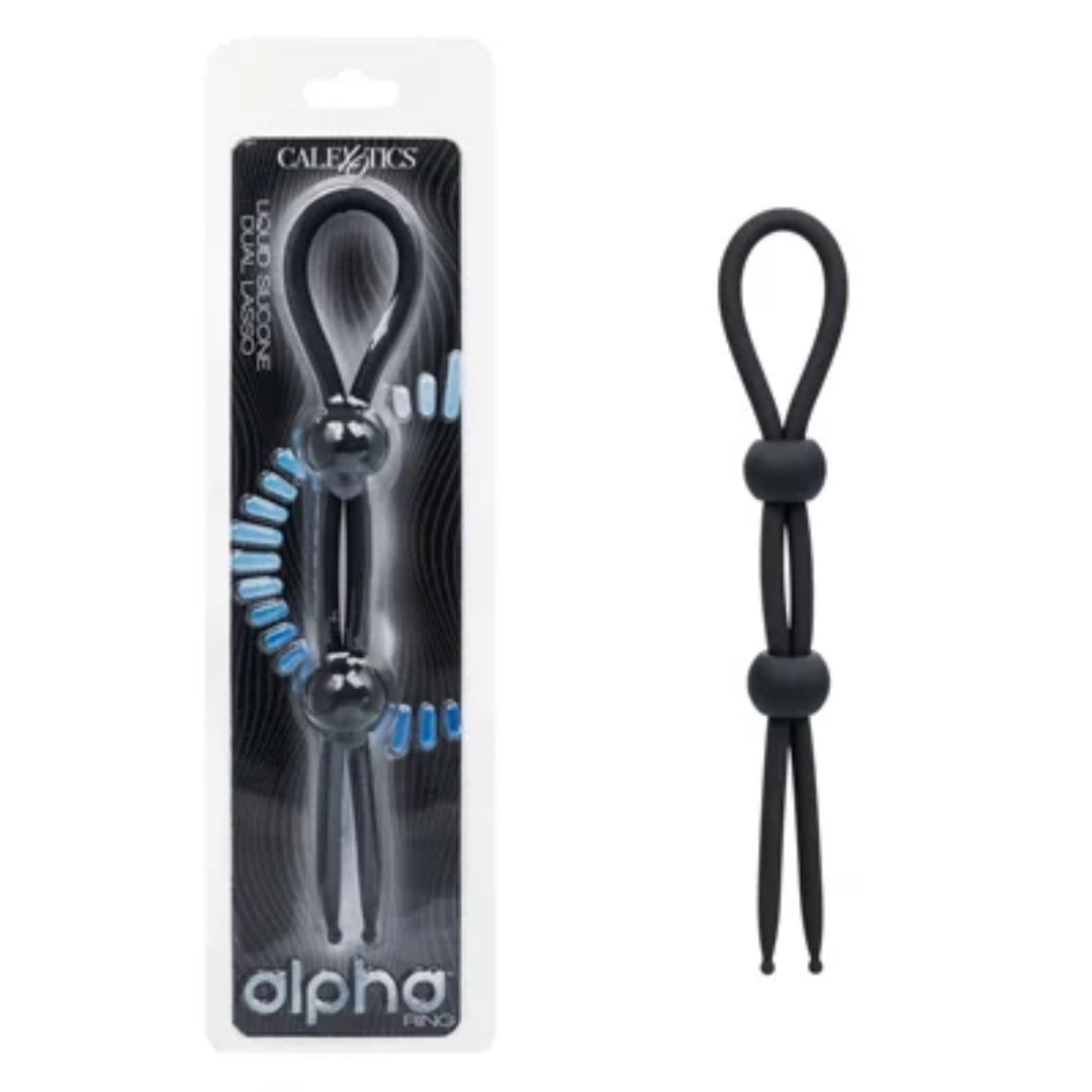 Alphaâ„¢ Liquid Silicone Dual Lasso - Black