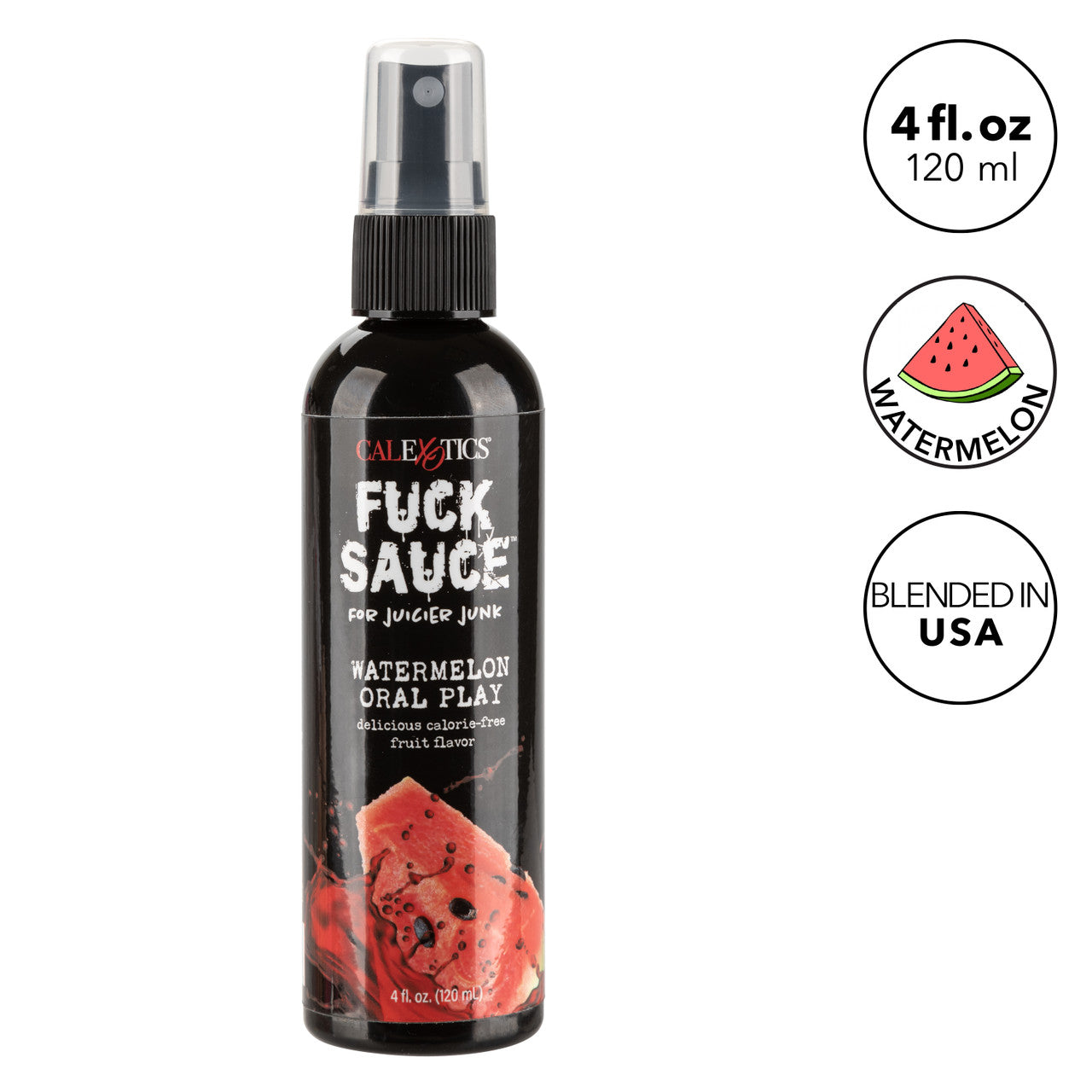 Fuck Sauce Watermelon Flavoured Oral Personal Lubricant 120ml Spray Sex Lube