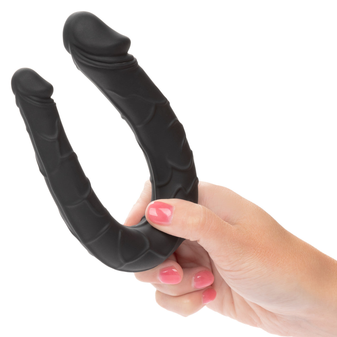 CalExotics Boundless AC/DC Dong 34cm Silicone Double Ended Dildo Black
