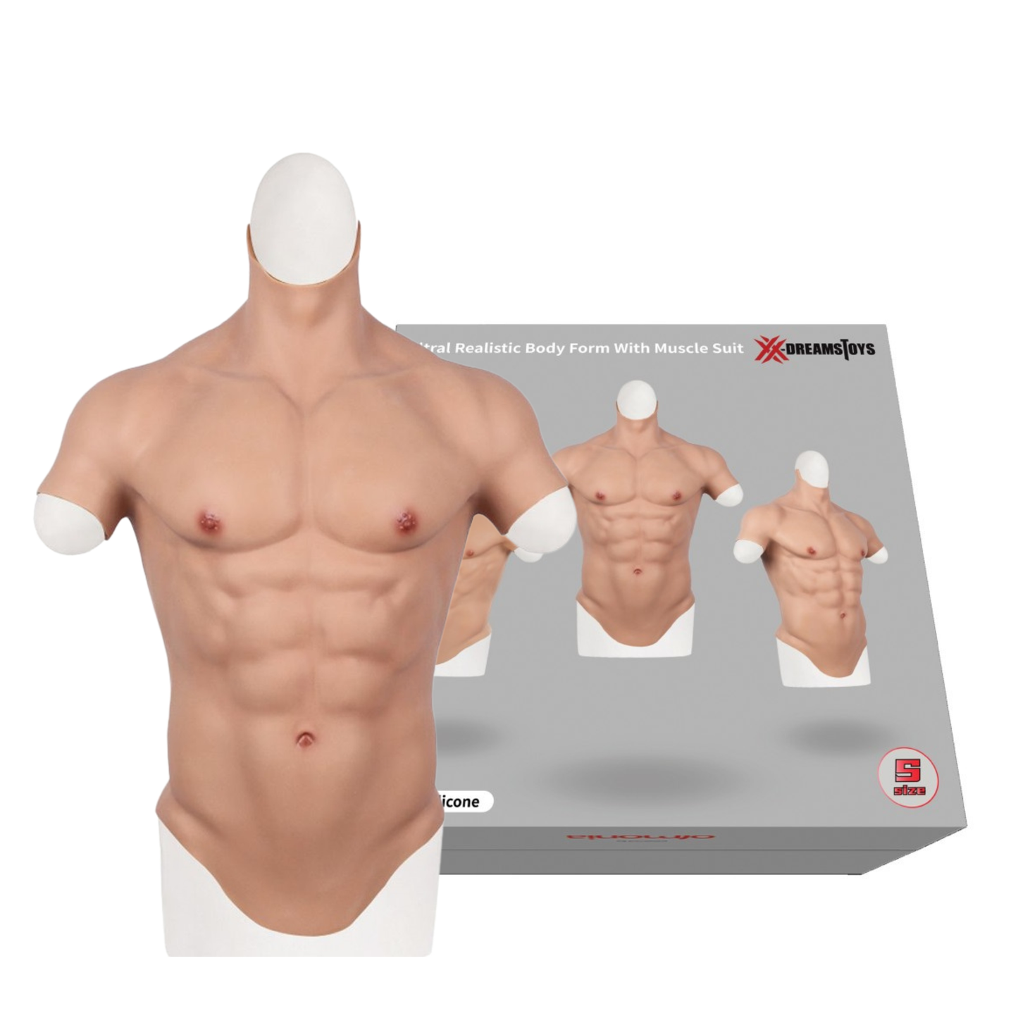 XX-DREAMSTOYS Ultra Realistic Muscle Suit Men Size S