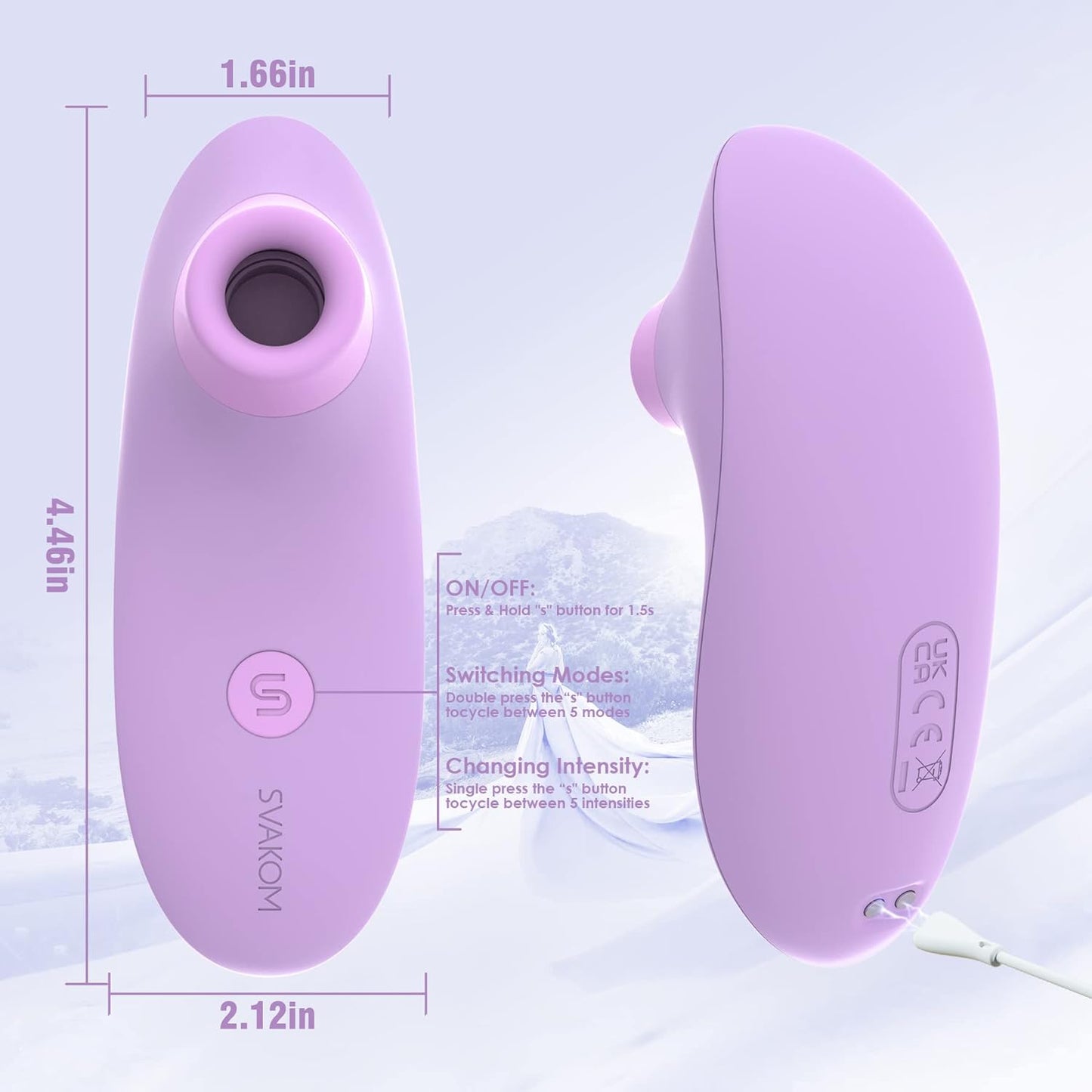Svakom Pulse Lite Neo App Control Interactive Clitoral Stimulator Web Cam