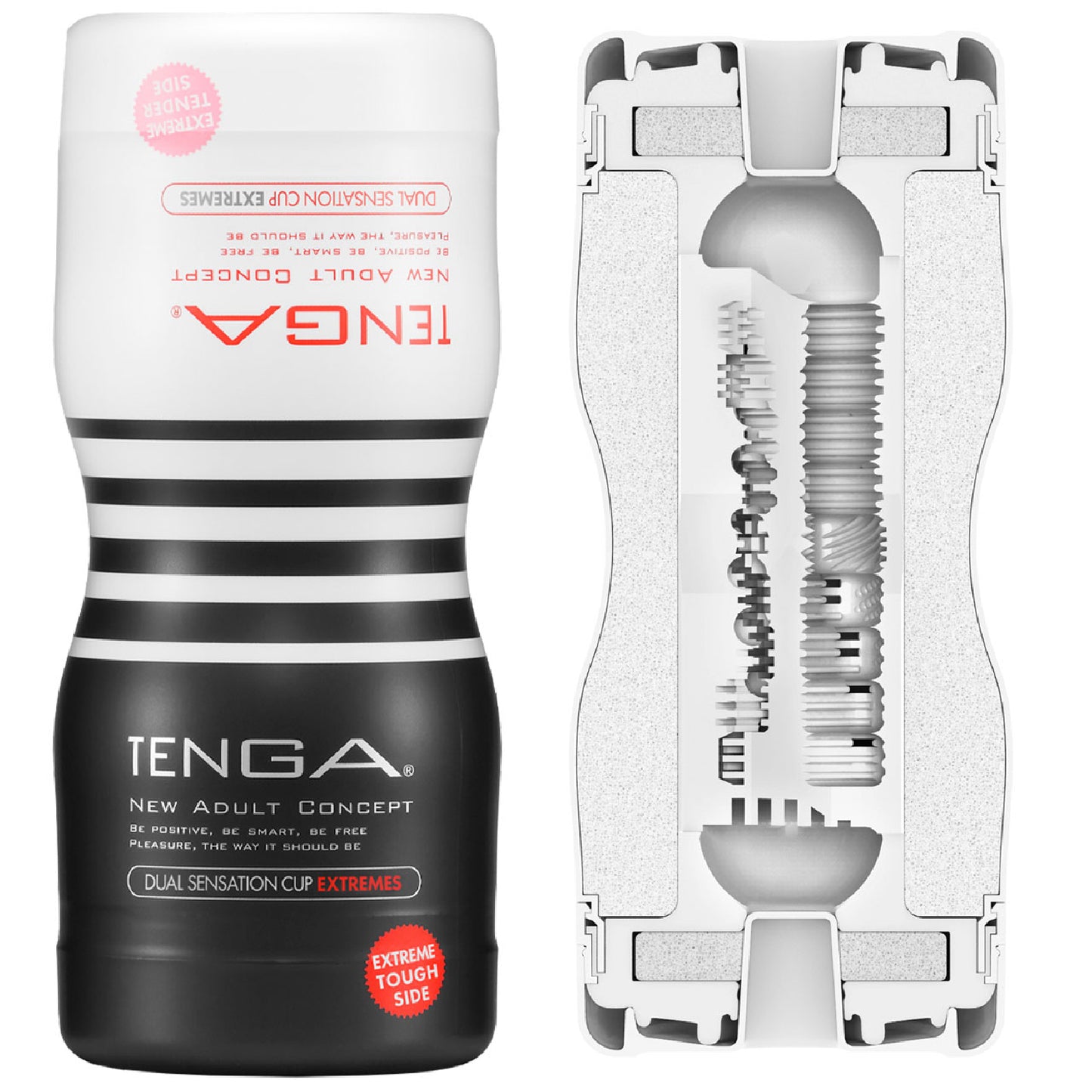 Tenga DUAL SENSATION CUP Male Masturbator Pocket Pussy Sex Toy