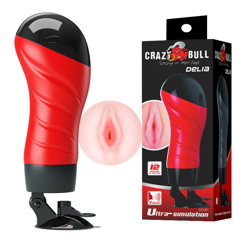CRAZY BULL DELIA Vibrating Stroker