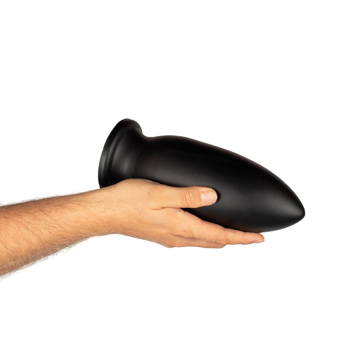 BUTTR Yellow Dog Butt Plug XXL Giant Bullet Anal Plug Suction Cup Sex Toy