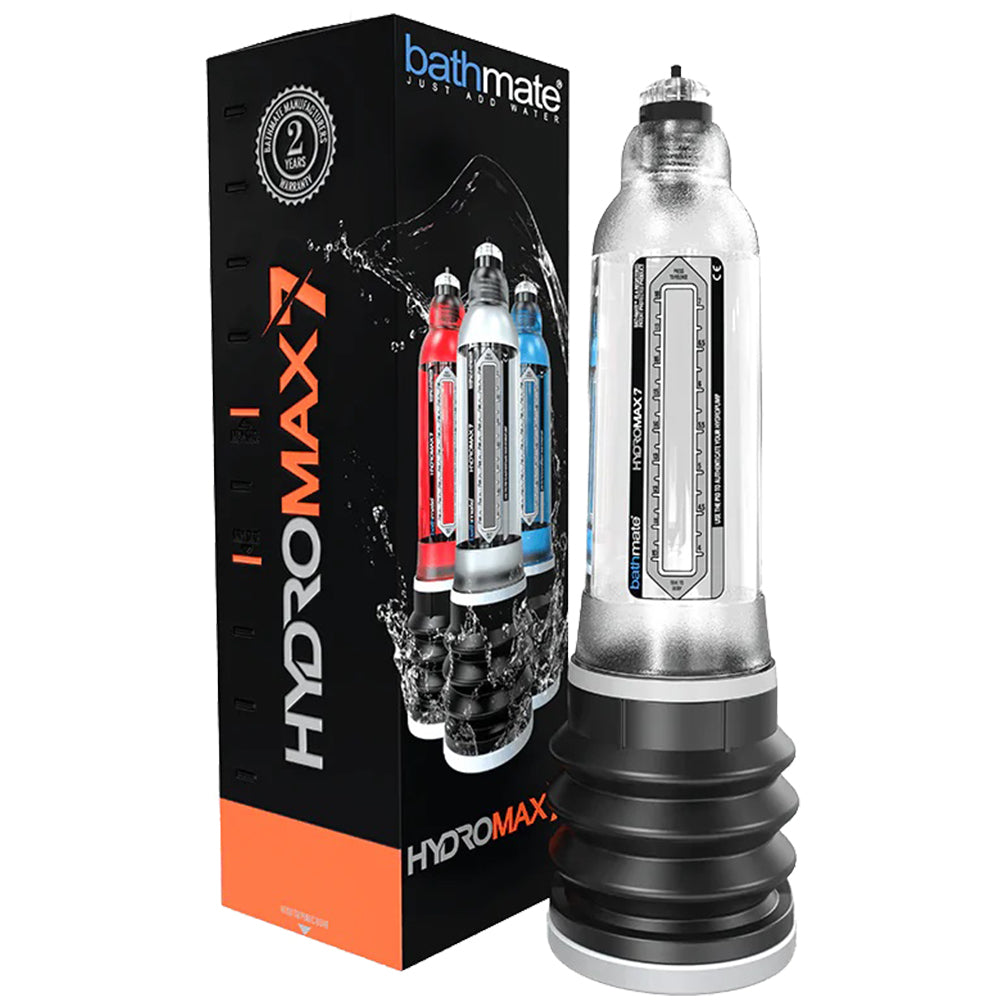 Bathmate HydroMax7 Penis Pump Vacuum Enlarger Hydro 7" Male Erection Sex Toy