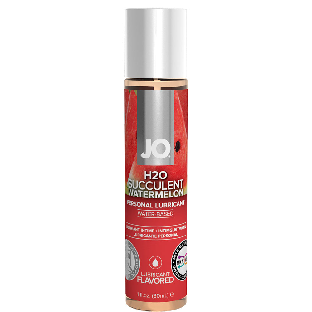System JO H2O Flavored Watermelon Personal Lubricant Oral Sex Lube 30ml