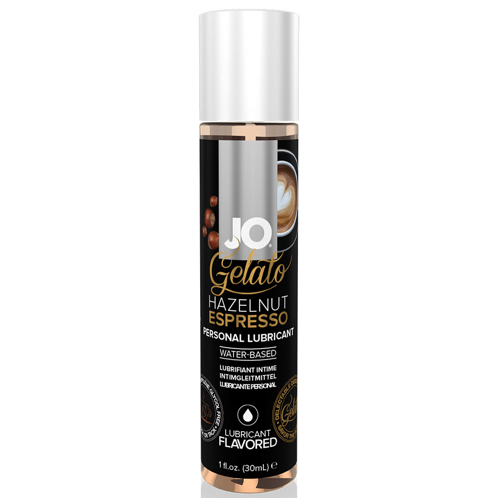 JO Gelato HAZELNUT ESPRESSO Personal Lubricant Oral Sex Flavoured Lube 30ml