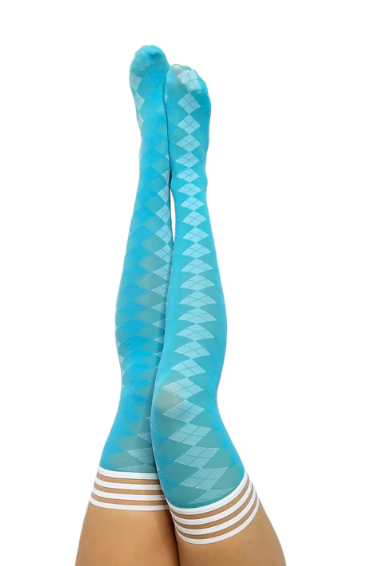 KIXIES PAR 4 - BLUE ARGYLE SIZE B