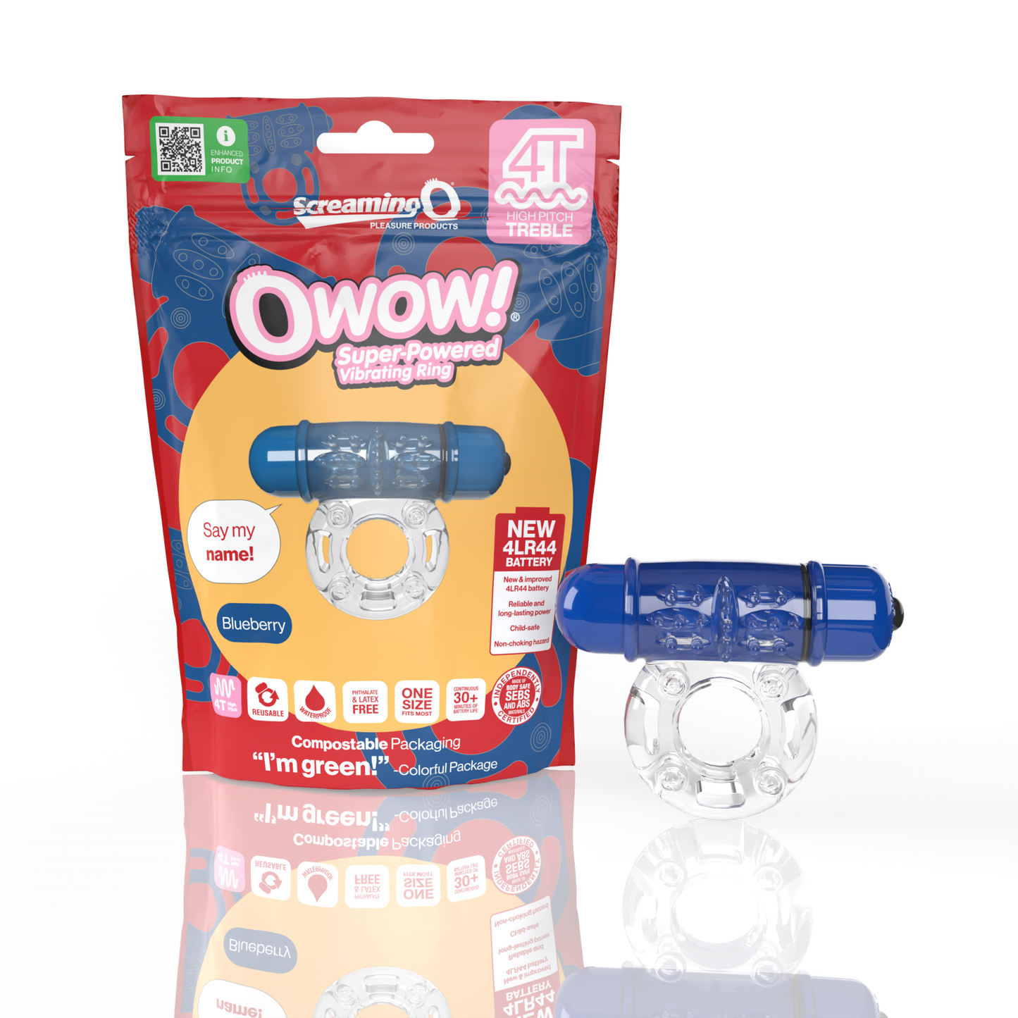 Screaming O 4T OWow - Blueberry