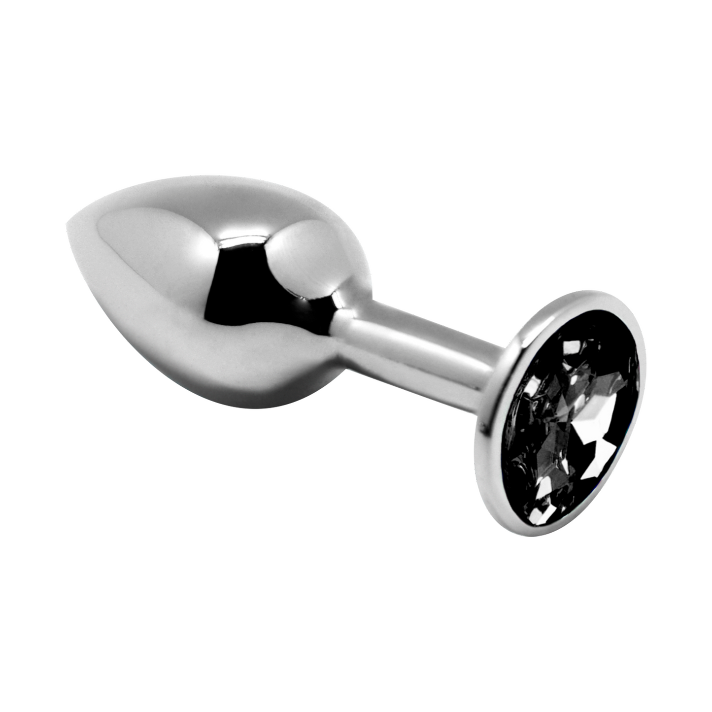 MINI METAL BUTT PLUG ANAL PLEASURE BLACK L
