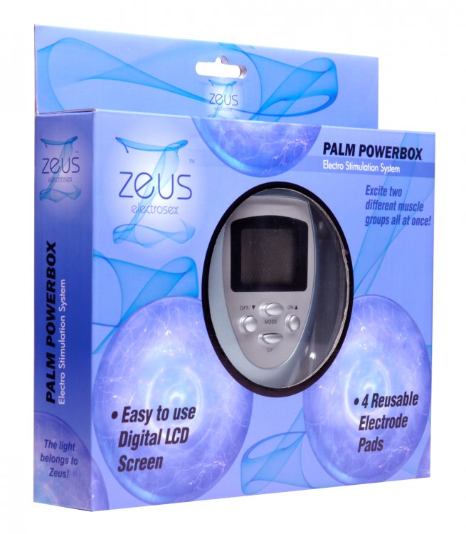 Zeus Palm Powerbox Electrosex E-Stim Pads Set