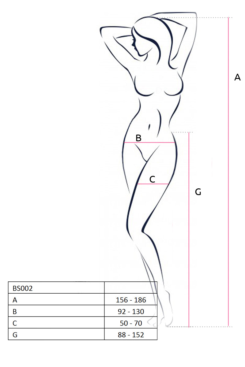 Suspender Tights With Hearts