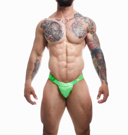 EMERALD CLIP TANGA BRIEF GREEN SMALL