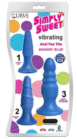 Simply Sweet Bangin' Blue Plug Trio