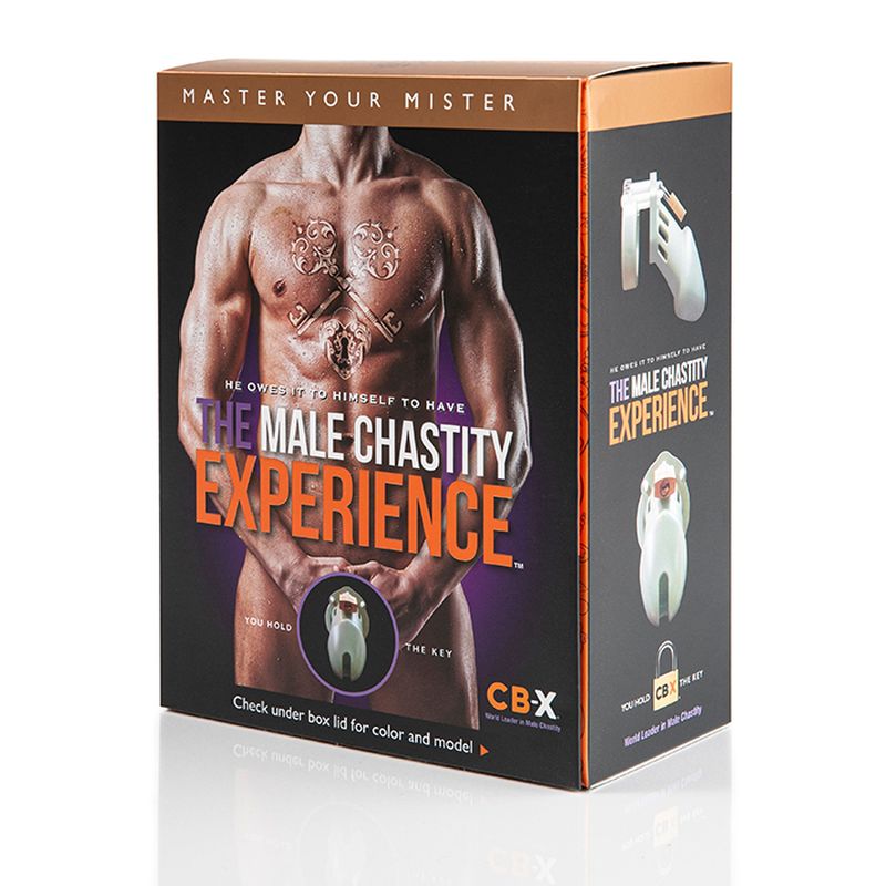 CB-X Cockcage The Curve Male Penis Chastity Kit Cage Clear
