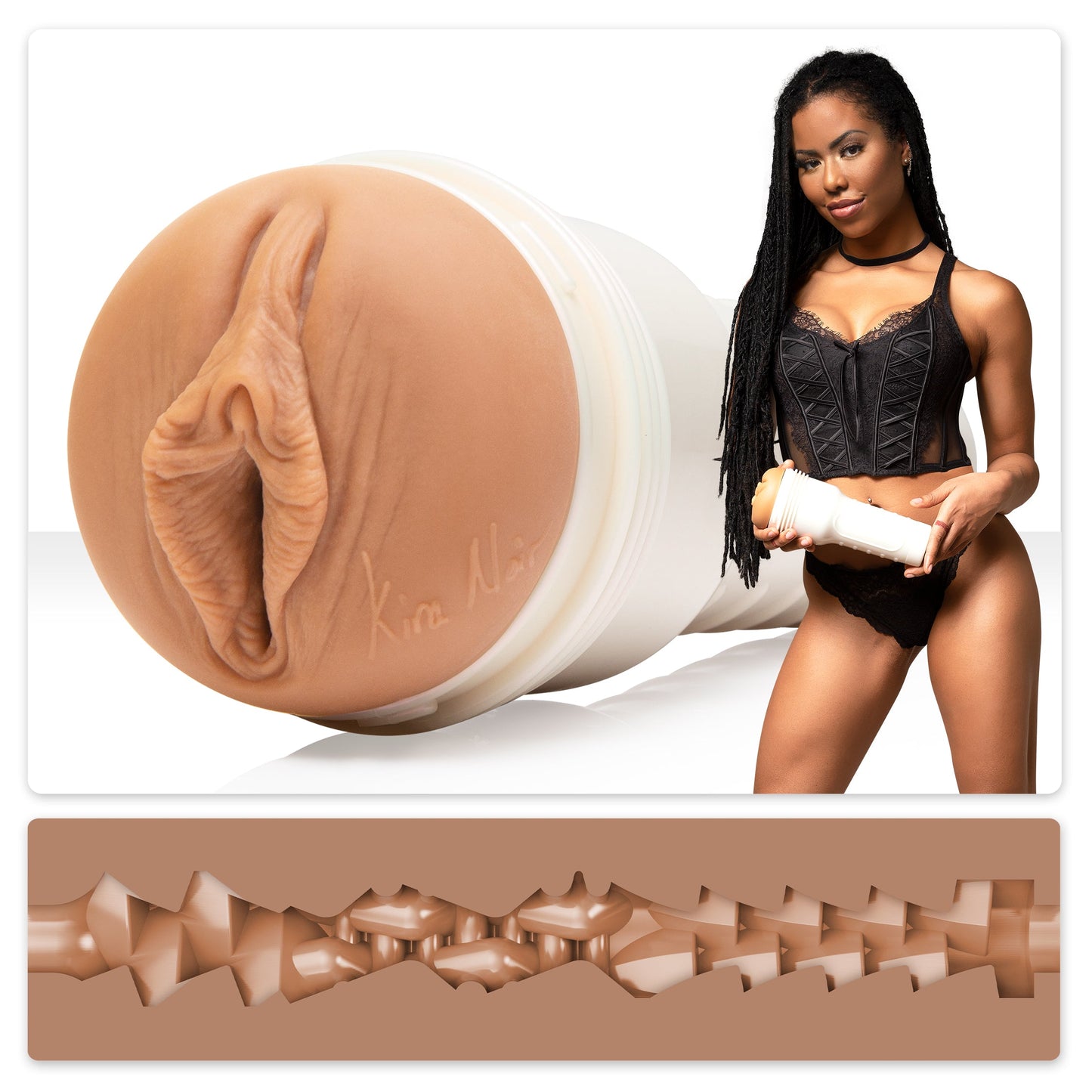 Fleshlight Girls Kira Noir Spellbound 3D Male Masturbator