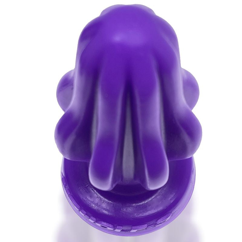 Airhole-2 Finned Buttplug Eggplant Anal Plug Medium Purple