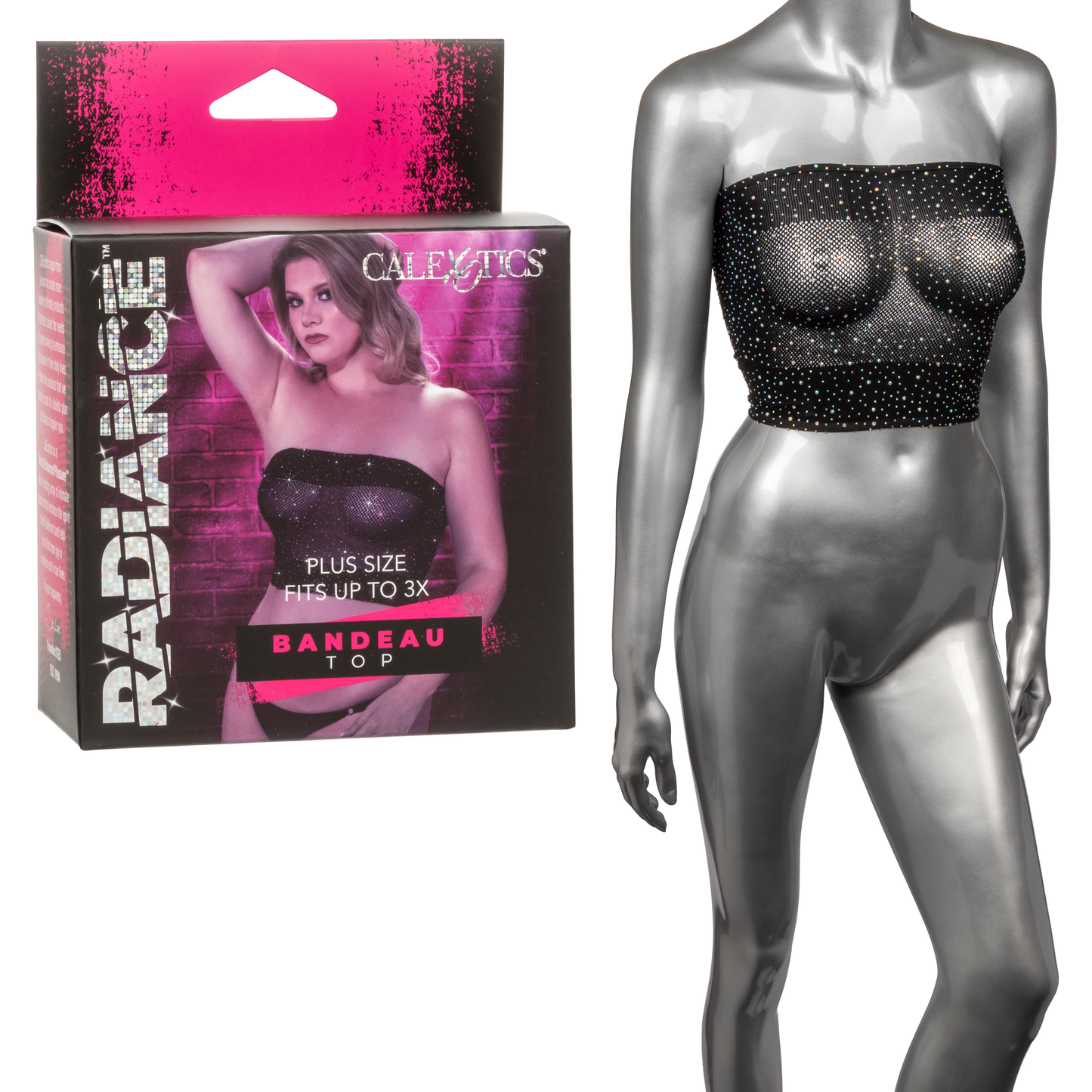 CalExotics Radiance Plus Size Bandeau Top