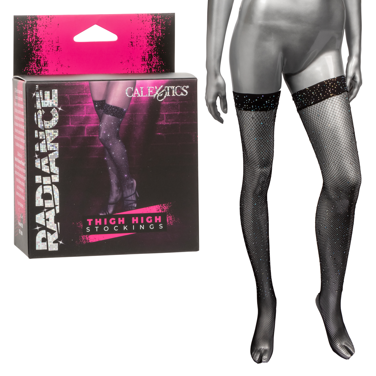 CalExotics Radiance Thigh High Stockings
