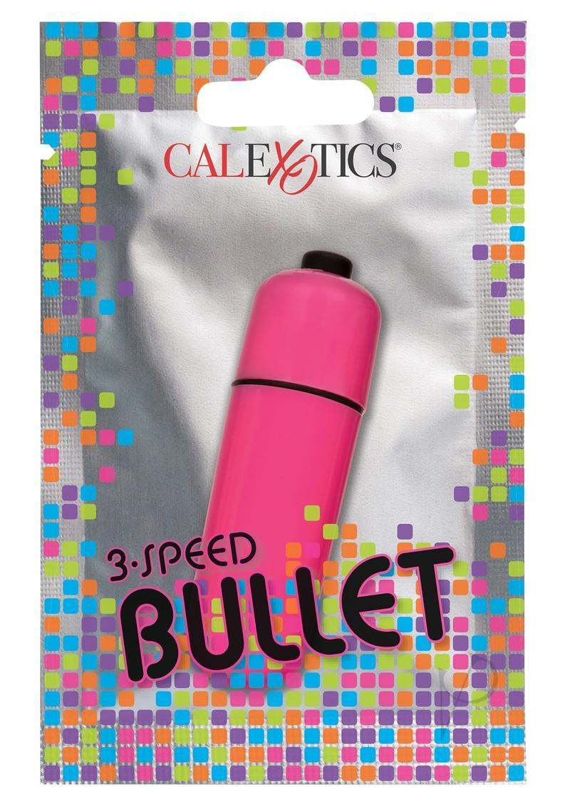 Foil Pack 3-Speed Bullet - Pink (Prepack of 24)