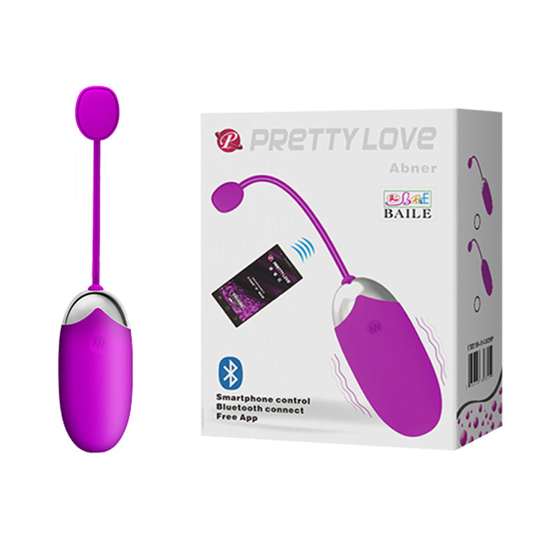 Pretty Love Vibrating Egg "Abner" Purple