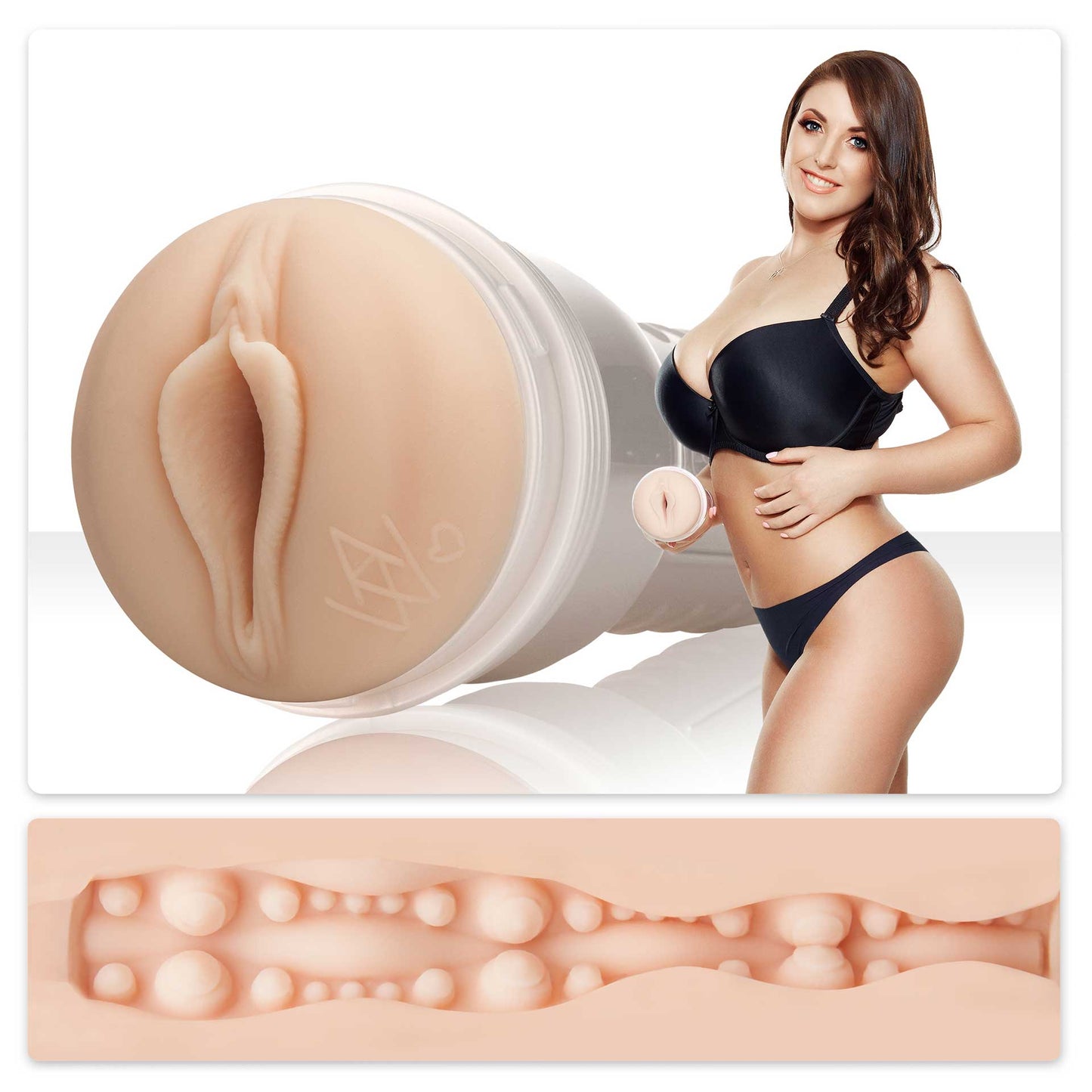Fleshlight Girls Angela White Indulge 3D Male Masturbator