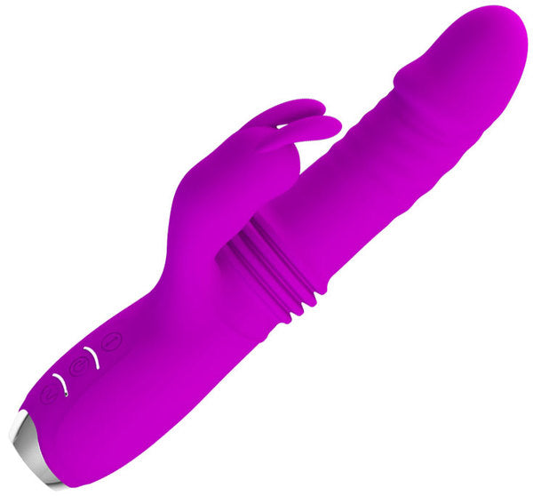 Pretty Love Dorothy THRUSTING G-Spot Rabbit Vibrator USB