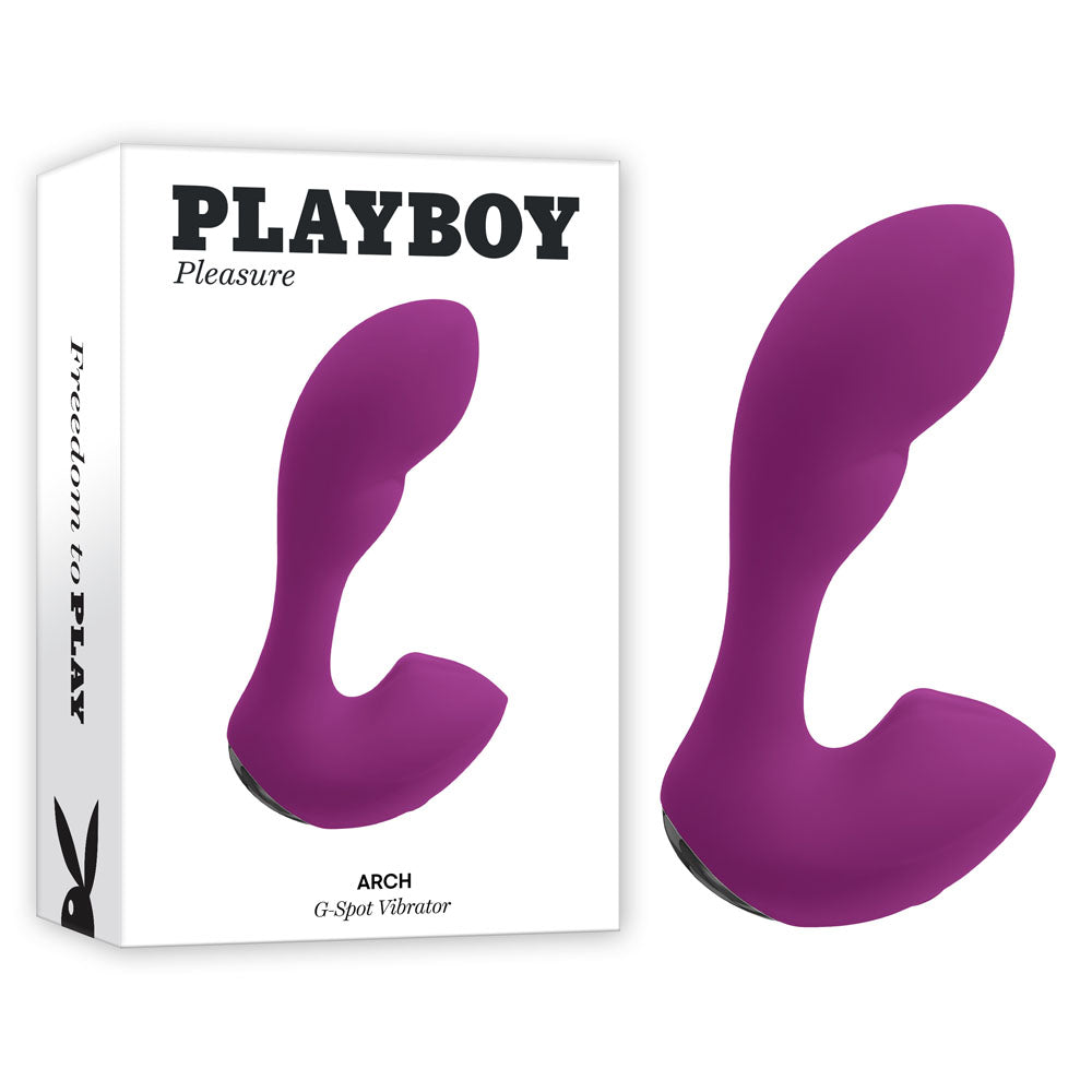 Playboy Pleasure ARCH G-Spot Vibrator Curved USB Rechargeable Sex Toy