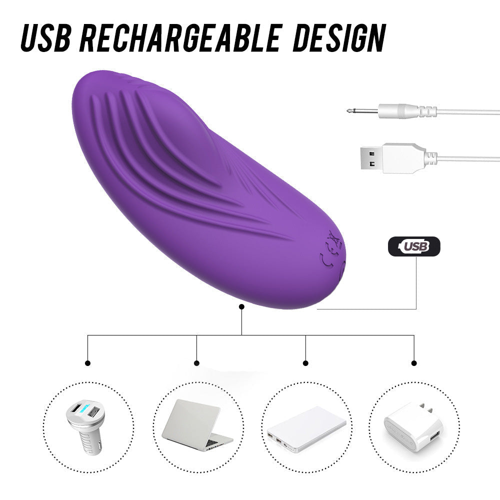 Bebuzzed Julia Wearable Panty Vibrator Remote Controlled USB Rechargeable Black