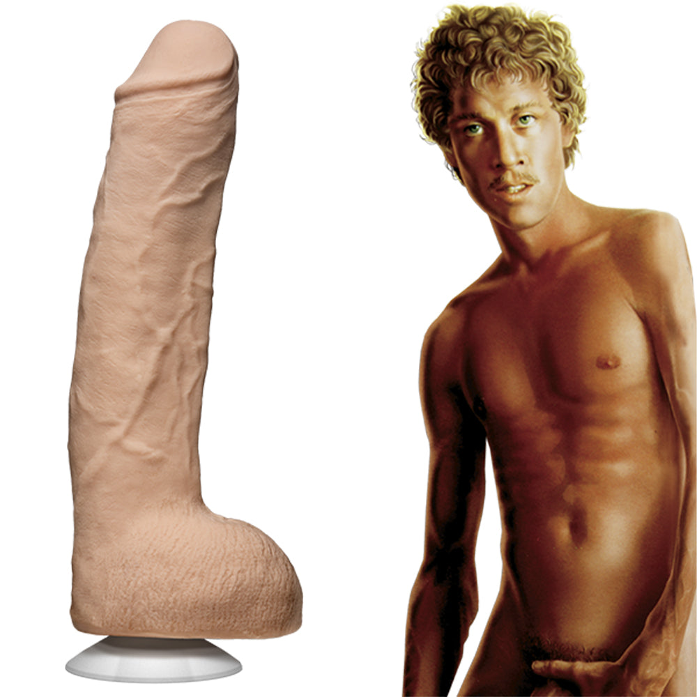 John Holmes ULTRASKYN 12" Large Realistic Cock Vac-U-Lock Suction Cup Dildo