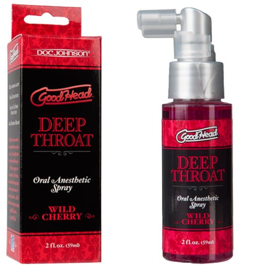 GoodHead Deep Throat Oral Desensitizing Spray CHERRY Sex Lube Desensitizer